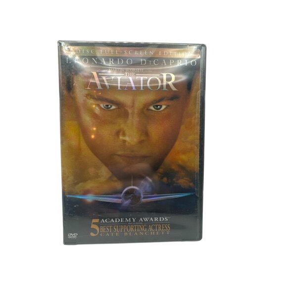The Aviator DVD 2 Disc Full Screen Leonardo DiCaprio Martin Scorsese  New Sealed - Picture 1 of 5